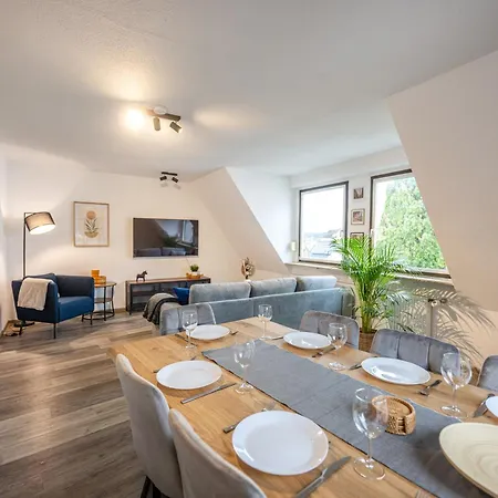 Obere Rheinblick-oase Komfort Mit 2 Sz Balkon 公寓