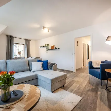 公寓 Obere Rheinblick-oase Komfort Mit 2 Sz Balkon *